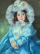 Mary Cassatt Margot in Blue china oil painting artist